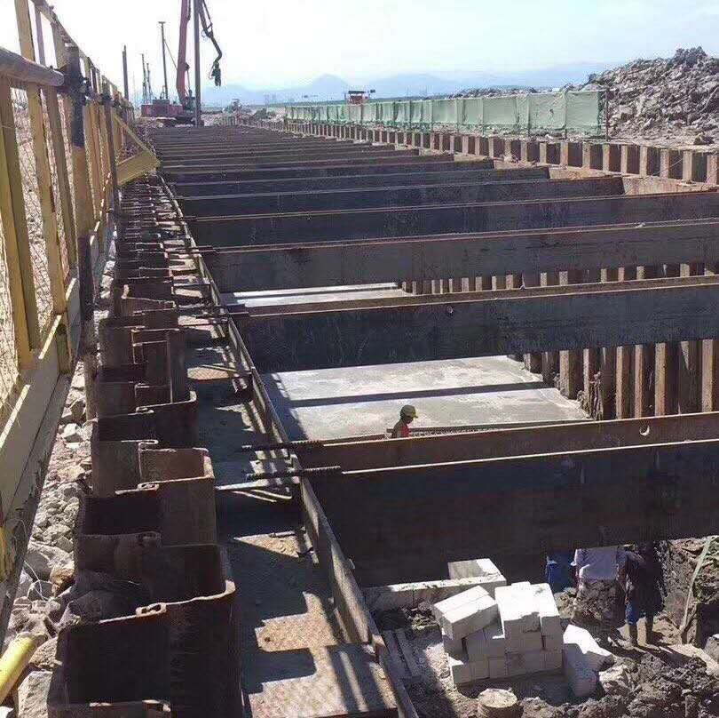 漯河钢板桩支护施工厂家